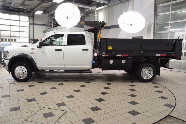 2025 Ram 5500 Chassis Cab 5500 CREW 4X4 * CUMMINS * 11' PJ'S MASON DUMP * DROP SIDES - 22981962 - 2