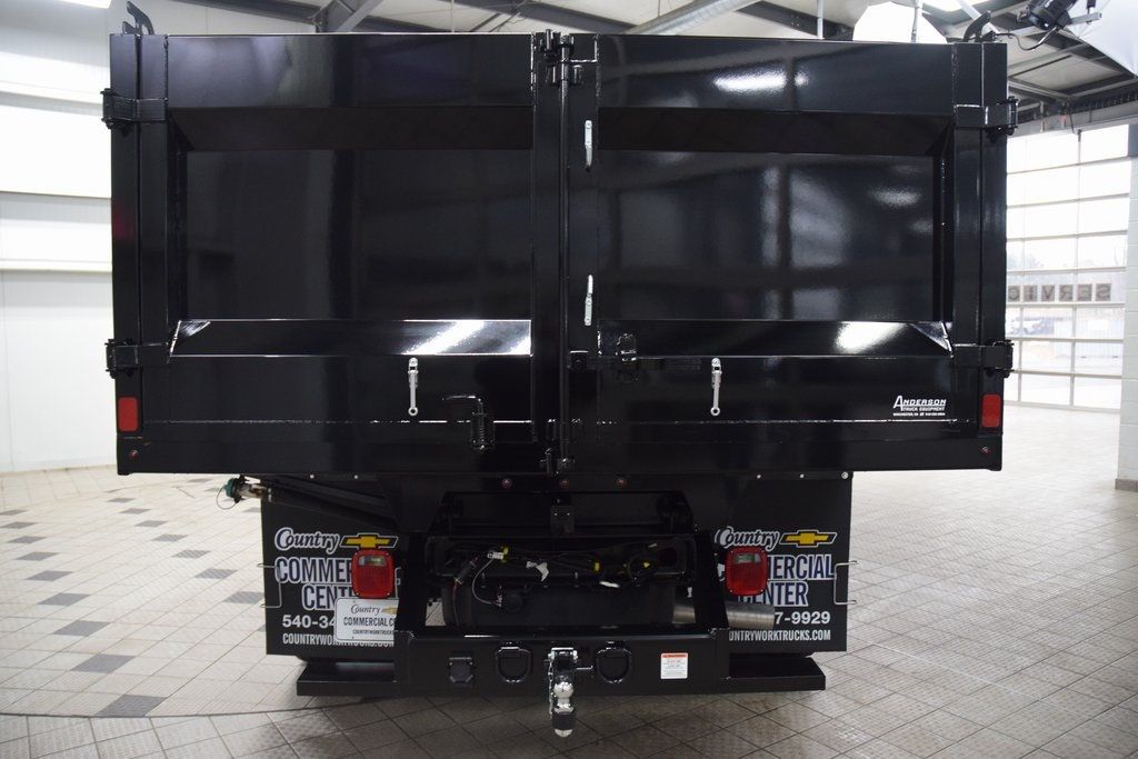 2025 Ram 5500 Chassis Cab 5500 CREW 4X4 * CUMMINS * NEW 12' LANDSCAPE DUMP  - 22959452 - 3