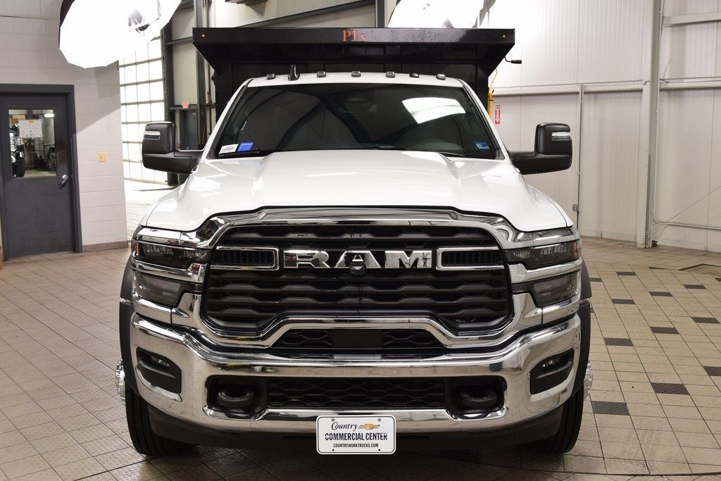 2025 Ram 5500 Chassis Cab 5500 CREW 4X4 * CUMMINS * NEW 12' PJ'S LANDSCAPE DUMP - 22982016 - 1