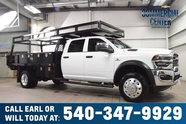 2025 Ram 5500 Chassis Cab 5500 CREW 4X4 * CUMMINS * NEW PJ'S CONCRETE BODY  - 22988804 - 0