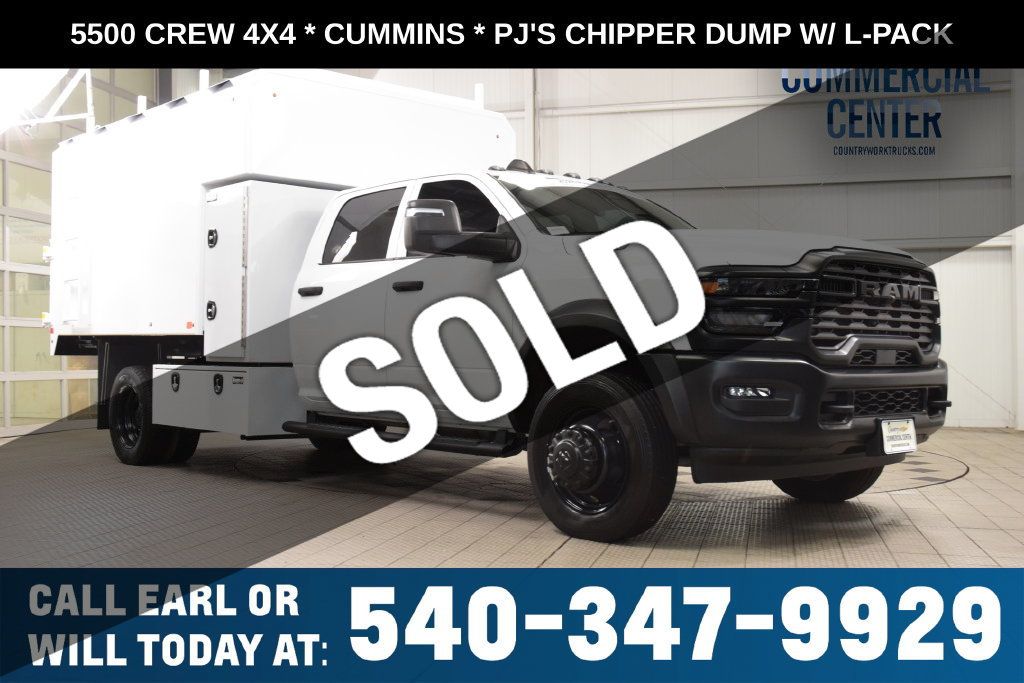 2025 Ram 5500 Chassis Cab Tradesman 4x4 Crew Cab 84" CA 197.4" WB - 23075591 | Video 1