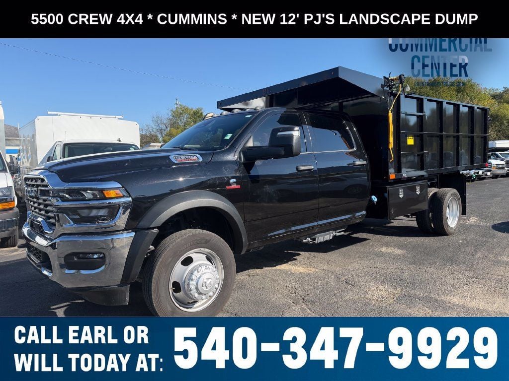 2025 Ram 5500 Chassis Cab Tradesman 4x4 Crew Cab 84" CA 197.4" WB - 23082400 | Video 1