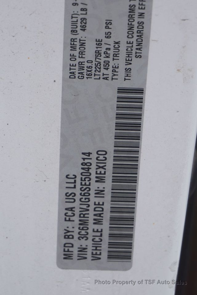 2025 Ram ProMaster Cargo Van Tradesman 3500 High Roof 159" WB EXT - 23034245 - 32