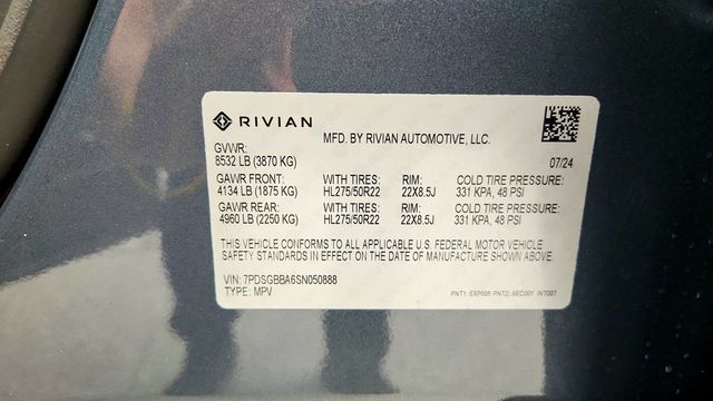 2025 Rivian R1S Adventure Dual-Motor Large Pack - 23095591 - 22