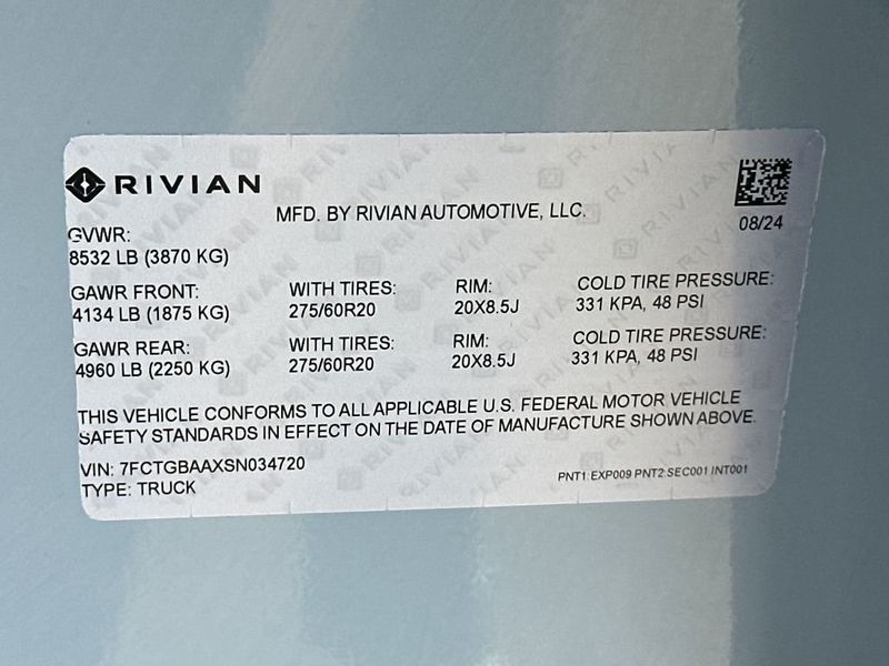 2025 Rivian R1T Adventure Dual-Motor Standard Pack - 22984134 - 21