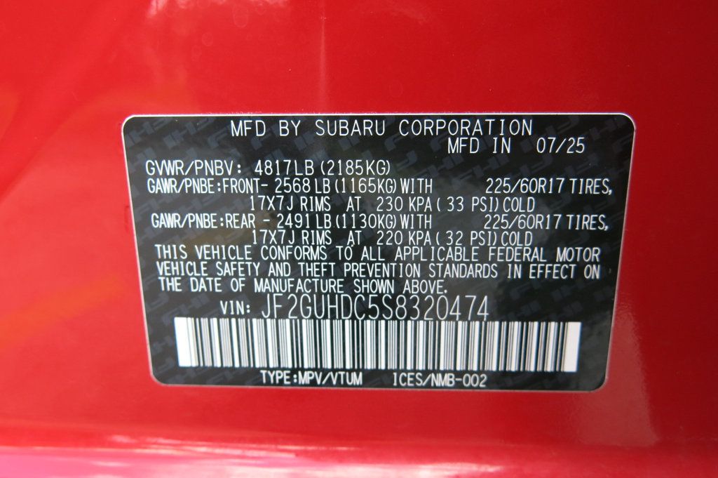 2025 Subaru Crosstrek Premium AWD - 23073906 - 35