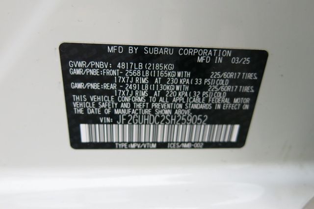 2025 Subaru Crosstrek Premium AWD - 23095885 - 35