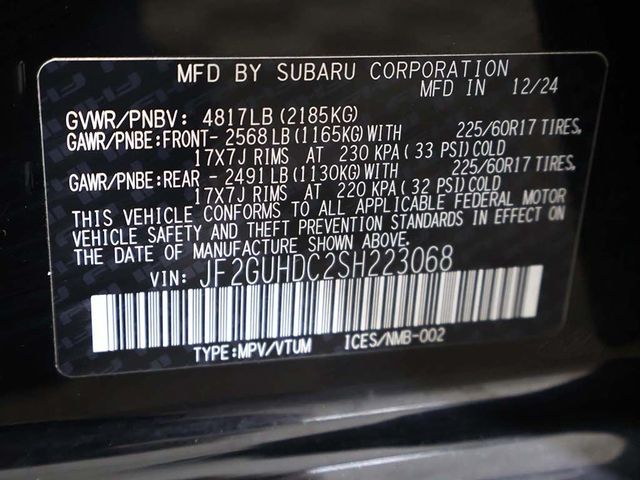 2025 Subaru Crosstrek Premium AWD - 23014589 - 49