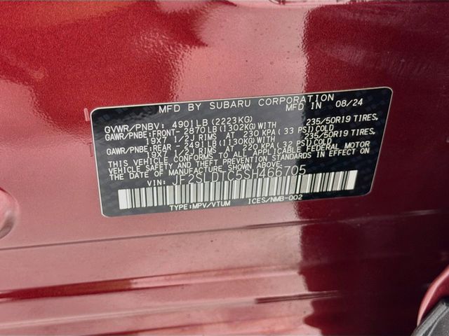 2025 Subaru Forester Touring AWD - 23064759 - 35