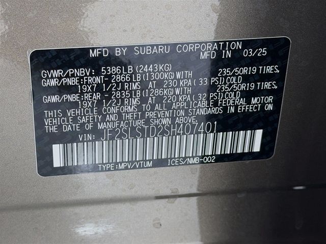 2025 Subaru Forester Touring Hybrid AWD - 22986057 - 40