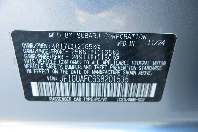 2025 Subaru Impreza Sport AWD - 23091209 - 35