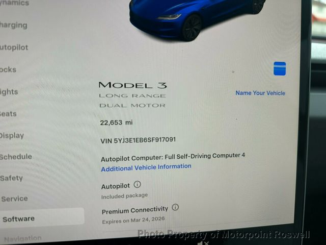 2025 Tesla Model 3 Long Range AWD - 22986521 - 14