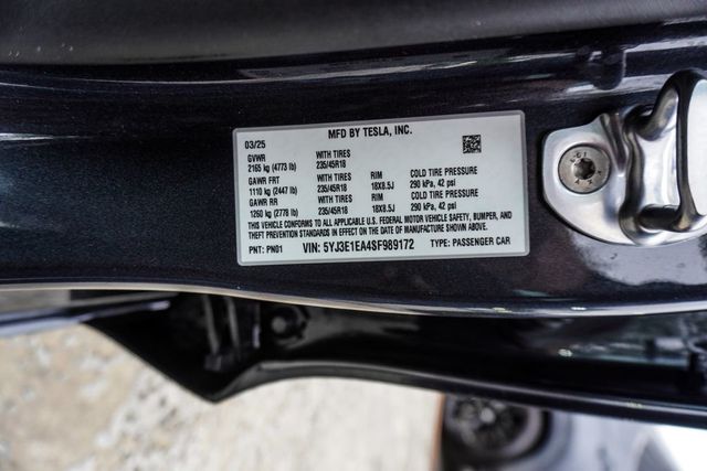 2025 Tesla Model 3 Long Range RWD - 23007626 - 36