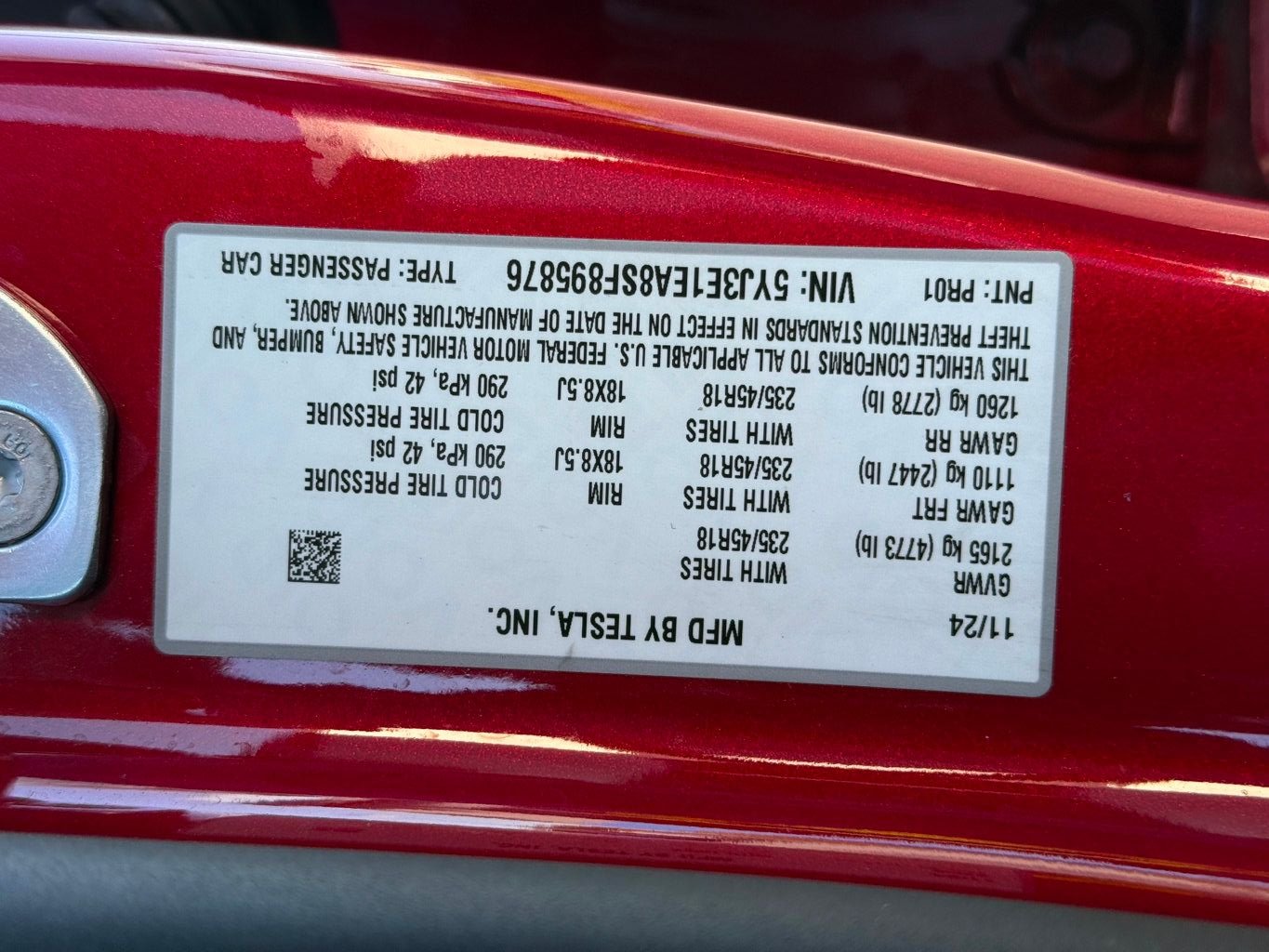 2025 Tesla Model 3 Long Range RWD - 22934378 - 37
