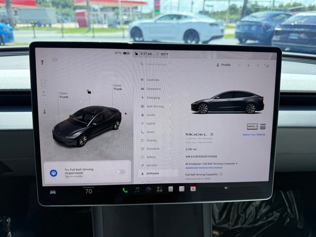 2025 Tesla Model 3 **MODEL 3 LONG RANGE PREMIUM AWD**WHITE INTERIOR**19" WHEELS** - 23065462 - 11