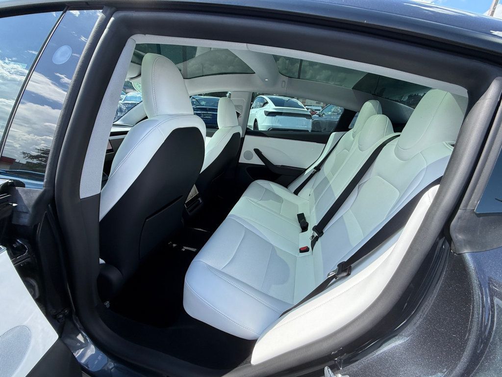2025 Tesla Model 3 **MODEL 3 LONG RANGE PREMIUM AWD**WHITE INTERIOR**19" WHEELS** - 23065462 - 17