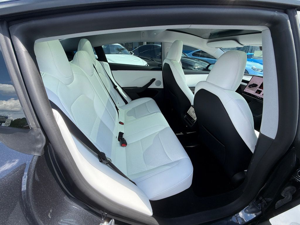 2025 Tesla Model 3 **MODEL 3 LONG RANGE PREMIUM AWD**WHITE INTERIOR**19" WHEELS** - 23065462 - 21