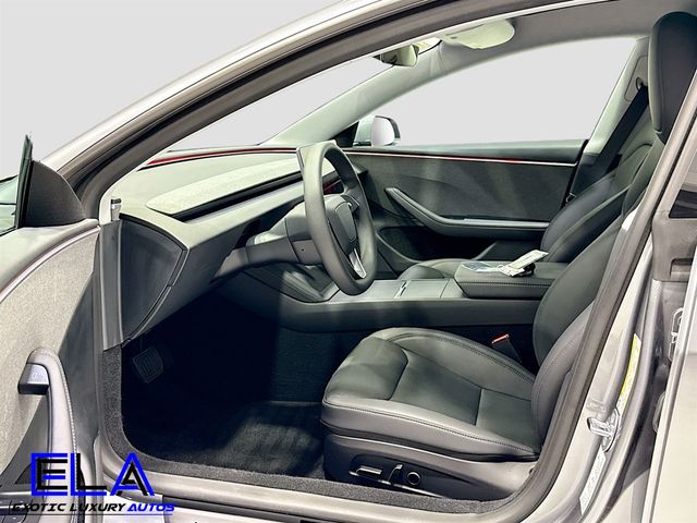 2025 Tesla Model 3 PREMIUM! PAK! QUICK-SILVER! PAINT UPGRADE! 19" NOVA WHEELS!  - 22948407 - 21