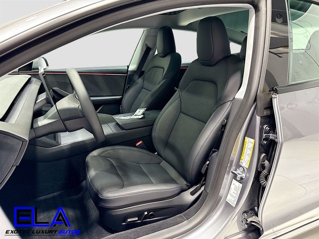 2025 Tesla Model 3 PREMIUM! PAK! QUICK-SILVER! PAINT UPGRADE! 19" NOVA WHEELS!  - 22948407 - 23