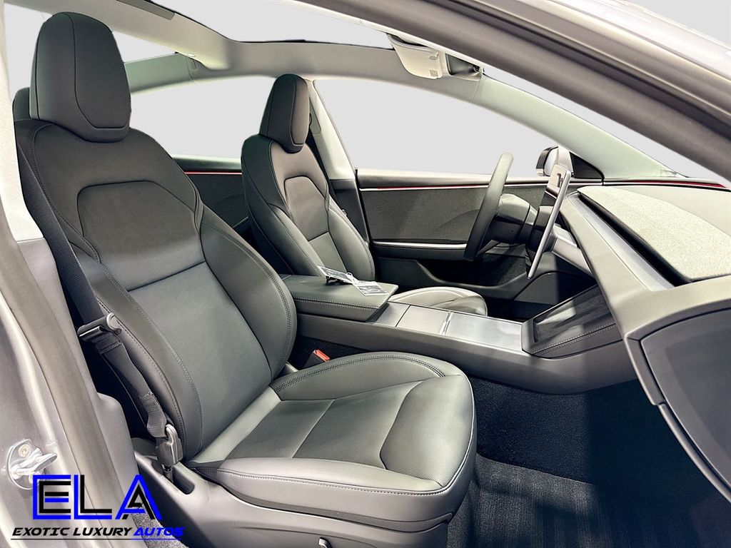 2025 Tesla Model 3 PREMIUM! PAK! QUICK-SILVER! PAINT UPGRADE! 19" NOVA WHEELS!  - 22948407 - 34