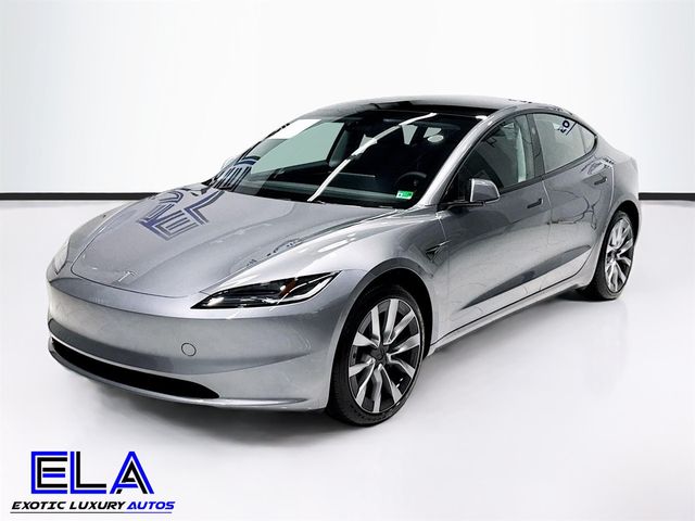 2025 Tesla Model 3 PREMIUM! PAK! QUICK-SILVER! PAINT UPGRADE! 19" NOVA WHEELS!  - 22948407 - 35