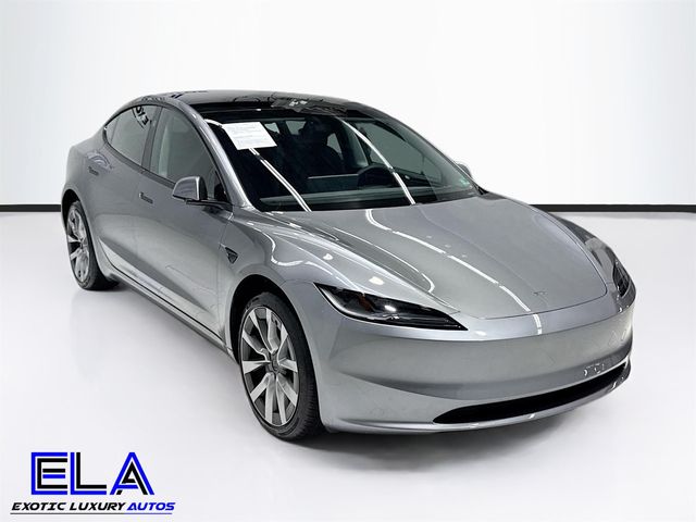 2025 Tesla Model 3 PREMIUM! PAK! QUICK-SILVER! PAINT UPGRADE! 19" NOVA WHEELS!  - 22948407 - 40