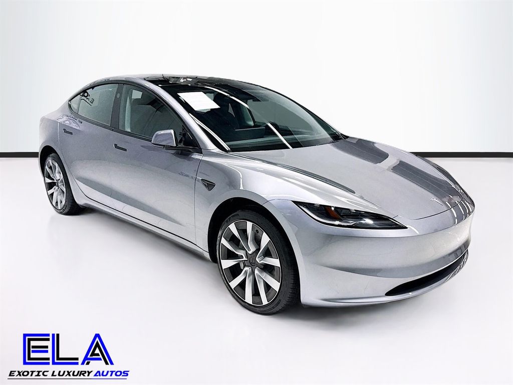 2025 Tesla Model 3 PREMIUM! PAK! QUICK-SILVER! PAINT UPGRADE! 19" NOVA WHEELS!  - 22948407 - 42