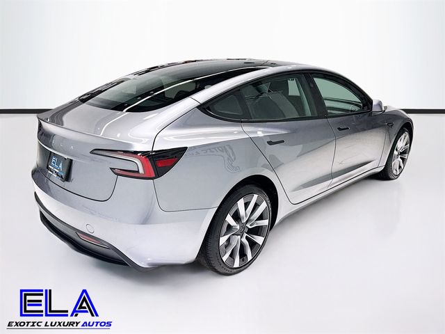 2025 Tesla Model 3 PREMIUM! PAK! QUICK-SILVER! PAINT UPGRADE! 19" NOVA WHEELS!  - 22948407 - 45