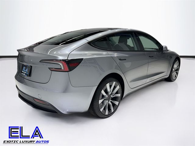 2025 Tesla Model 3 PREMIUM! PAK! QUICK-SILVER! PAINT UPGRADE! 19" NOVA WHEELS!  - 22948407 - 46