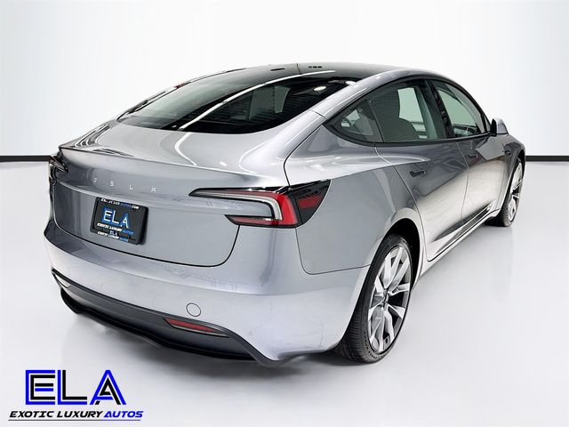 2025 Tesla Model 3 PREMIUM! PAK! QUICK-SILVER! PAINT UPGRADE! 19" NOVA WHEELS!  - 22948407 - 47