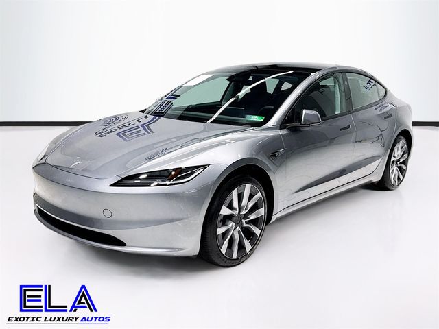 2025 Tesla Model 3 PREMIUM! PAK! QUICK-SILVER! PAINT UPGRADE! 19" NOVA WHEELS!  - 22948407 - 61