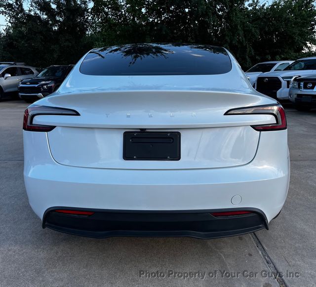 2025 Tesla Model 3 White on white - 23085644 - 7