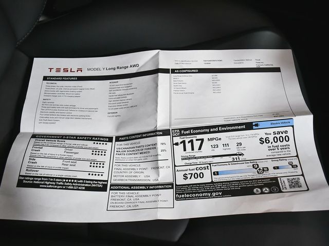 2025 Tesla Model Y Long Range - 23011162 - 65
