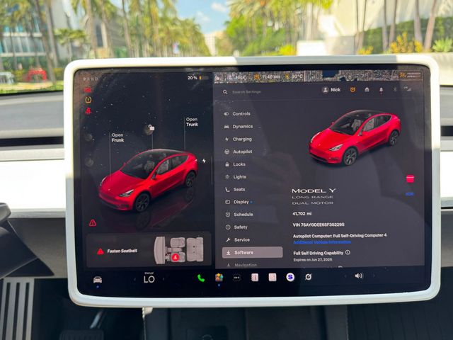 2025 Tesla Model Y Long Range AWD - 23021865 - 23