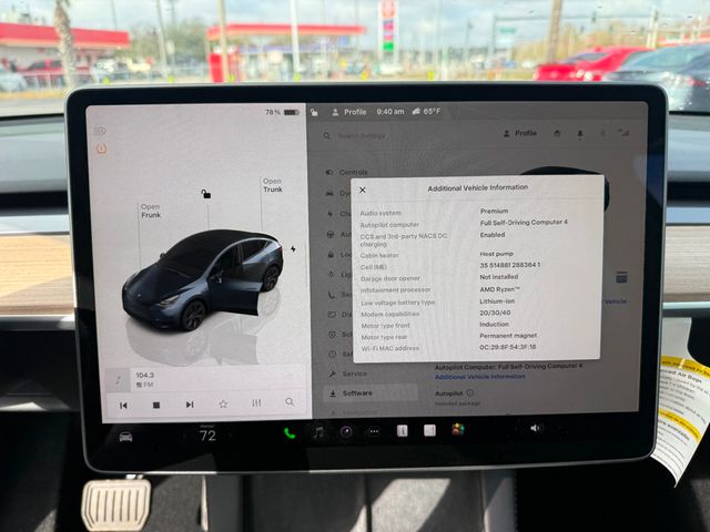 2025 Tesla Model Y Long Range AWD - 22984755 - 10