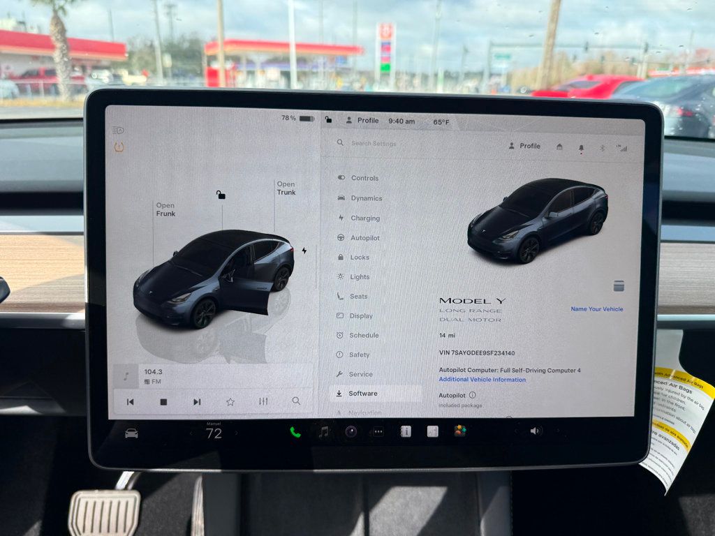 2025 Tesla Model Y Long Range AWD - 22984755 - 8