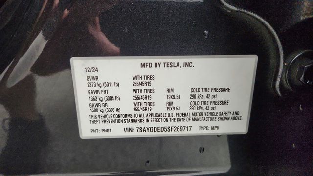 2025 Tesla Model Y Long Range RWD *Ltd Avail* - 23081112 - 23
