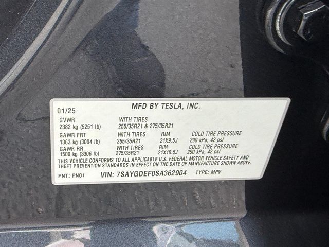 2025 Tesla Model Y Performance AWD - 22996503 - 38