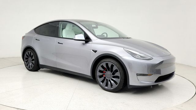 2025 Tesla Model Y Performance AWD *Ltd Avail* with White & Black Premium Interior - 22941489 - 2