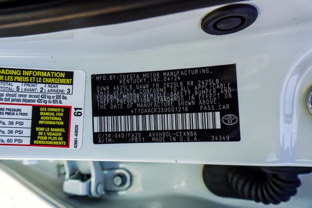 2025 Toyota Camry LE - 23086352 - 38