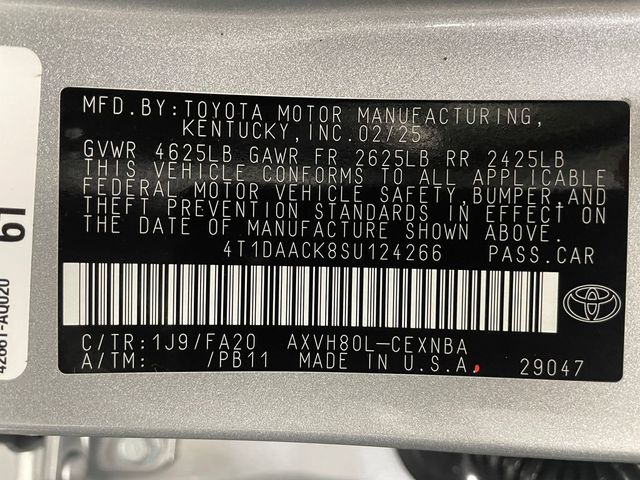 2025 Toyota Camry LE - 22973056 - 47