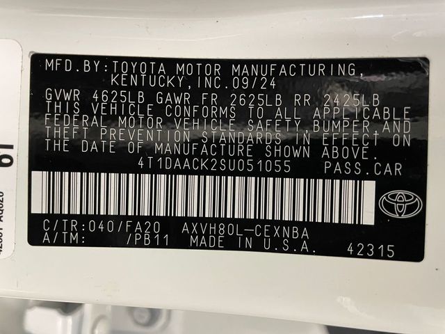 2025 Toyota Camry LE - 23009278 - 45