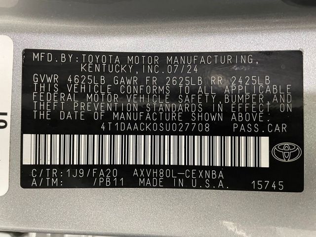 2025 Toyota Camry LE - 23012574 - 45