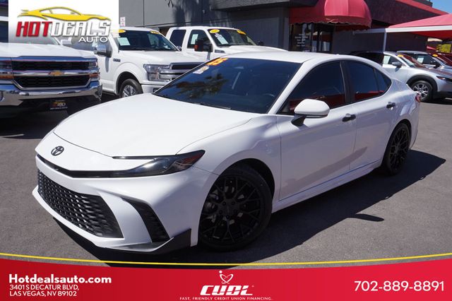 2025 Toyota Camry SE, HYBRID, PREMIUM WHEELS, LEATHER SEATS, BACKUP CAMERA - 23008904 - 0