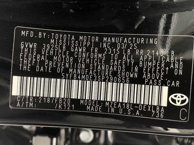 2025 Toyota Corolla LE CVT - 22924551 - 46