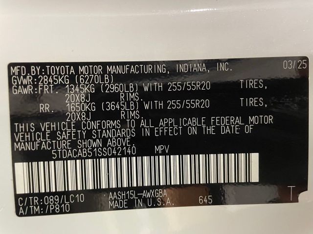 2025 Toyota Grand Highlander Hybrid Limited AWD - 23010300 - 51