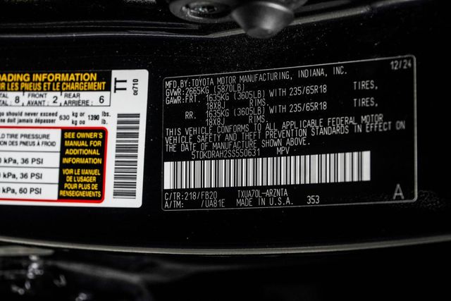 2025 Toyota Highlander LE FWD - 23044659 - 39