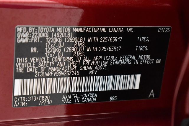 2025 Toyota RAV4 Hybrid LE AWD - 22999139 - 38