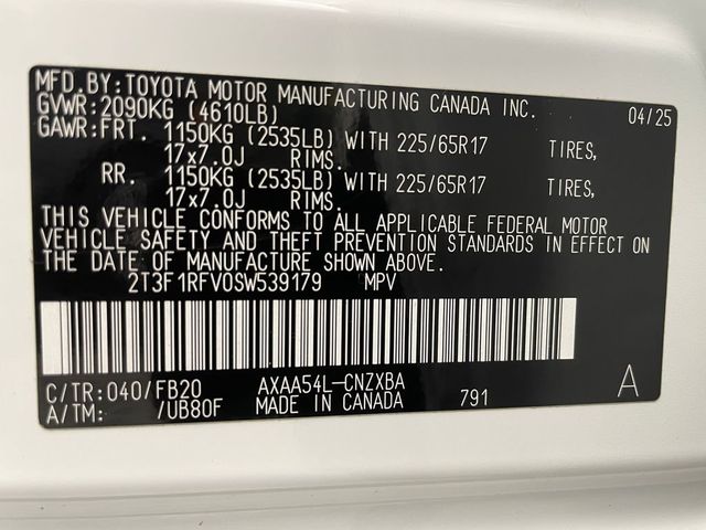 2025 Toyota RAV4 LE AWD - 22986021 - 44