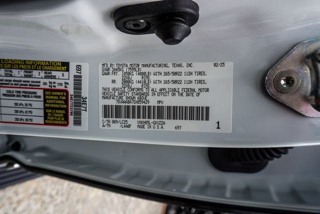 2025 Toyota Sequoia Capstone 4WD - 23029388 - 41